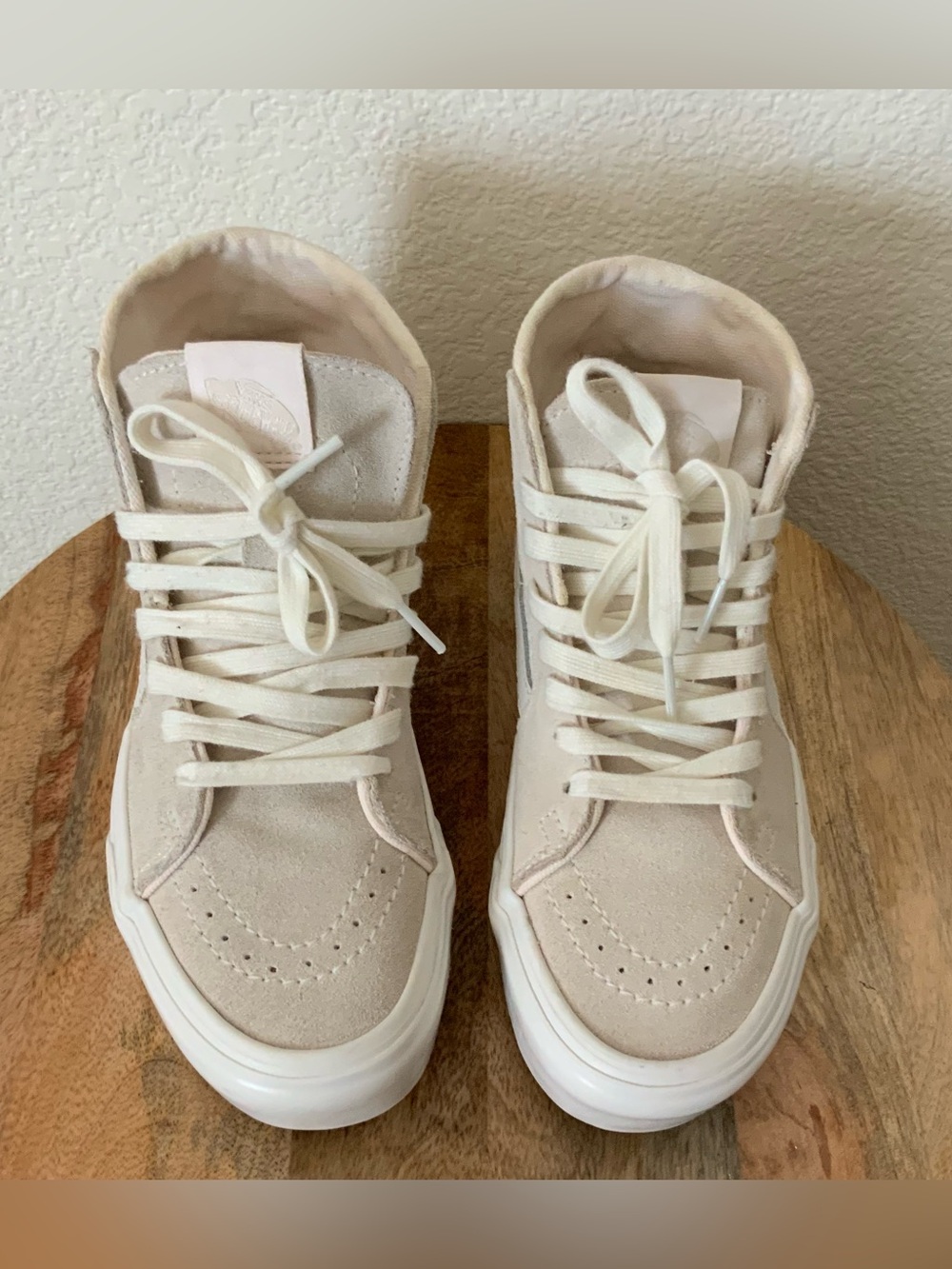 VANS Sk8-High Tapered Stack Form in Marshmallow